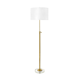Dexter 60" Metal Floor Lamp-Blue Hand Home
