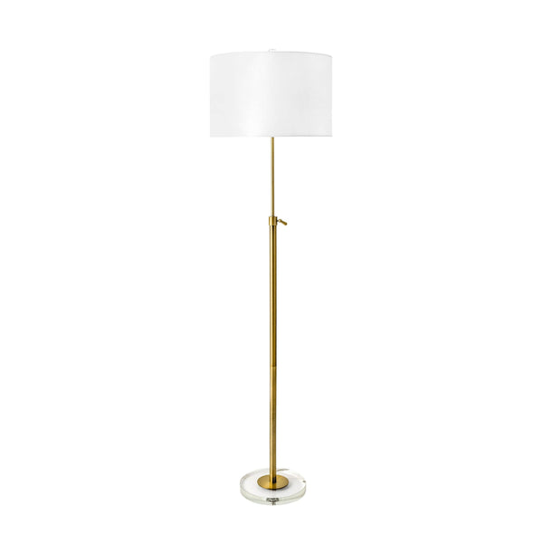 Dexter 60" Metal Floor Lamp-Blue Hand Home
