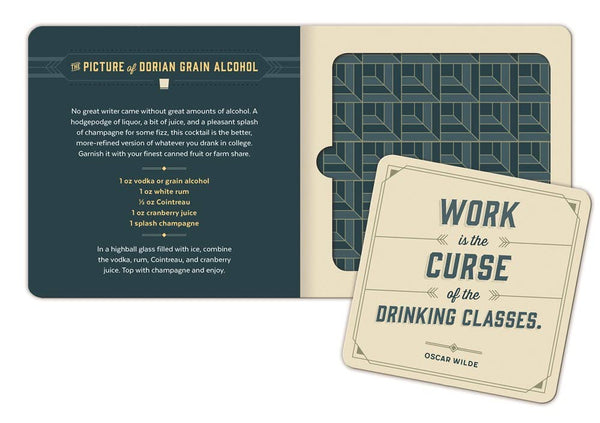 Olive or Twist: Cocktails & Coasters for Literary Libations-Blue Hand Home