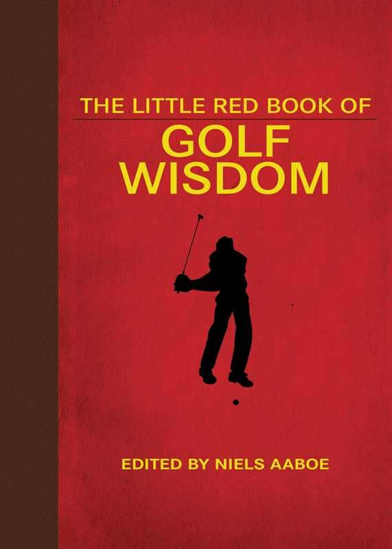 Little Red Book of Golf Wisdom by-Blue Hand Home