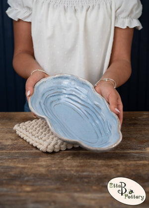 ORGANIC CANDY DISH-Blue Hand Home