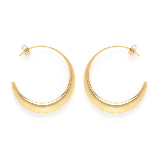 Ancienne Hoop Earrings-Blue Hand Home