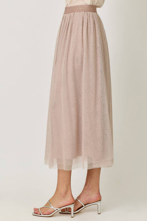 61286 Sparklet Tulle Skirt-Blue Hand Home