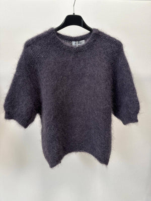 80% kid mohair sweater 3011-Blue Hand Home
