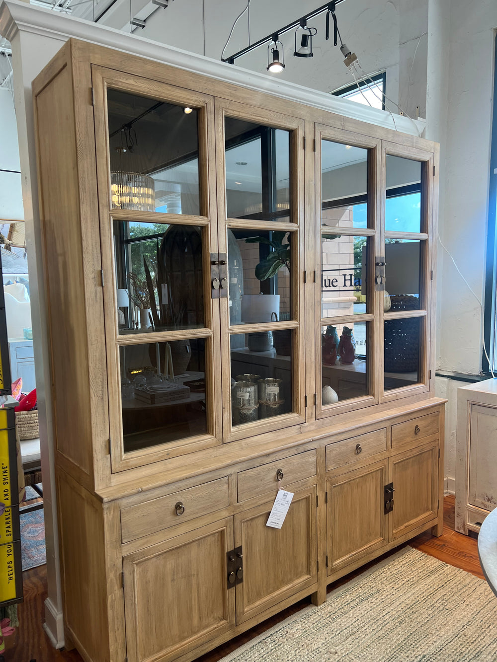 glass cabinet-Blue Hand Home