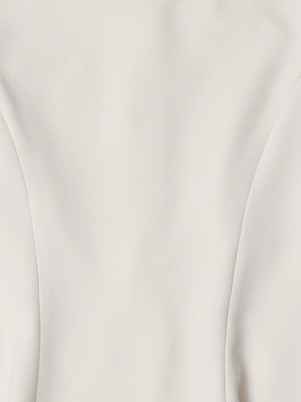 The Justine Top | High Neck Button-Down Vest-Blue Hand Home