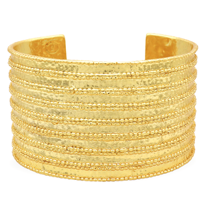 Dotty Cuff Bracelet-Blue Hand Home