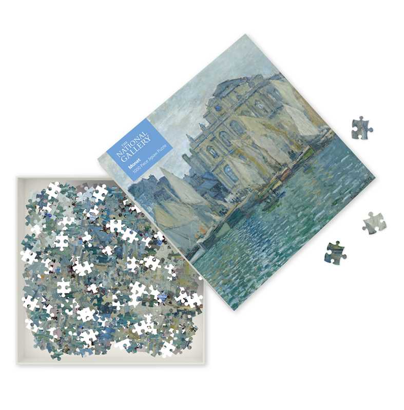 Adult Jigsaw Puzzle National Gallery: Monet: The Museum at Le Havre by-Blue Hand Home