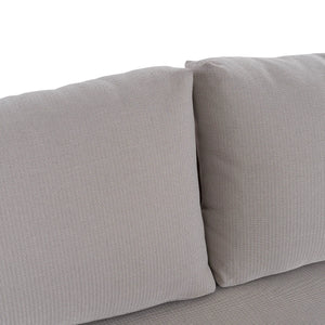 Jackson 2 Seater W/ Seat & Back Cushions - Outdoor Teak-Blue Hand Home