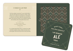 Olive or Twist: Cocktails & Coasters for Literary Libations-Blue Hand Home