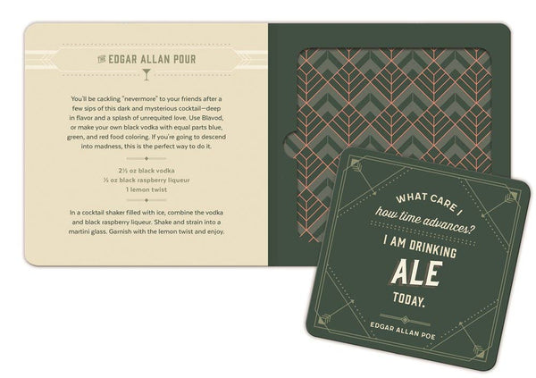 Olive or Twist: Cocktails & Coasters for Literary Libations-Blue Hand Home