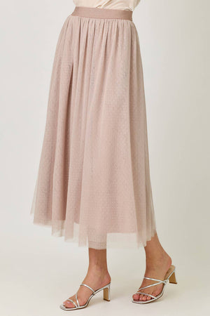 61286 Sparklet Tulle Skirt-Blue Hand Home