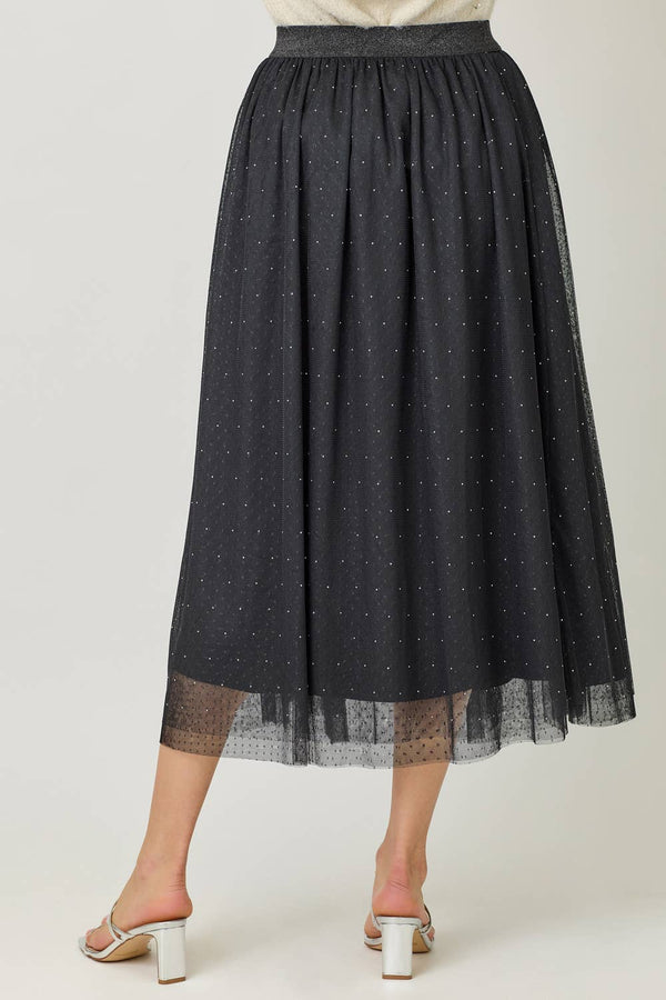 61286 Sparklet Tulle Skirt-Blue Hand Home