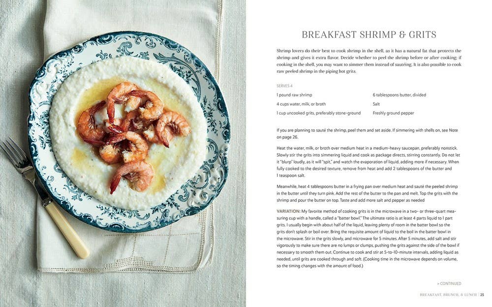 Nathalie Dupree's Favorite Stories and Recipes - Cookbook-Blue Hand Home