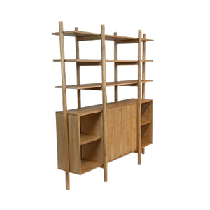 Kenneth Etagere / Room Divider-Blue Hand Home