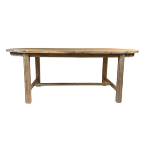 Sofia 84" Oval Dining Table-Blue Hand Home
