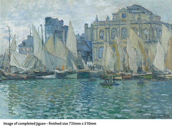Adult Jigsaw Puzzle National Gallery: Monet: The Museum at Le Havre by-Blue Hand Home