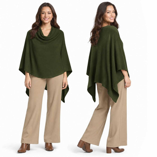 8672 - Cashmere Feel Ponchos