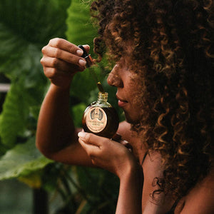 SACRED GLOW SERUM Organic Face Oil-Blue Hand Home