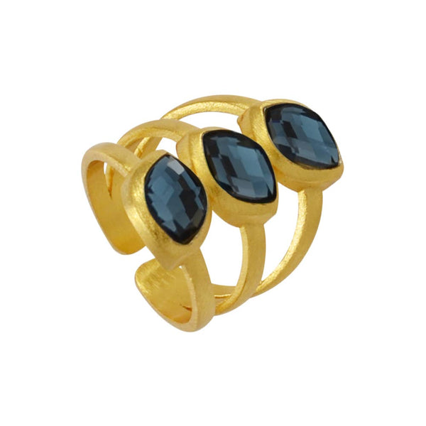 MAIARA RING-Blue Hand Home