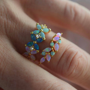 Opal Ombre Fleur Band-Blue Hand Home