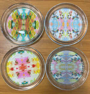 C130lp-Laura Park Brooks Avenue Coaster-Blue Hand Home