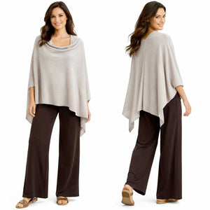8672 - Cashmere Feel Ponchos
