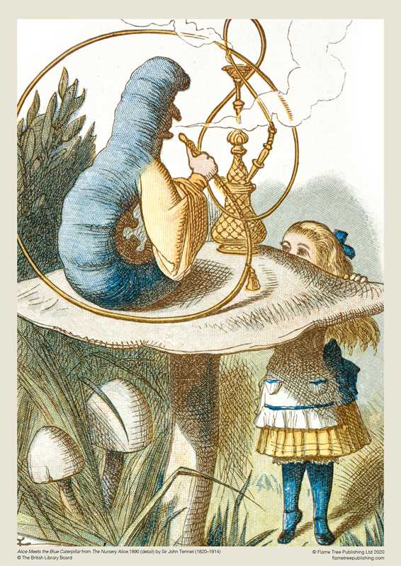 Adult Jigsaw Puzzle Tenniel: Alice in Wonderland Jigsaw by-Blue Hand Home