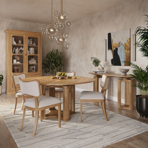 Victoria Round Dining Table-Blue Hand Home