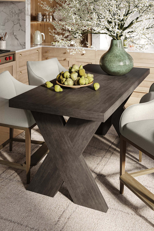 Elanore Counter Table-Blue Hand Home