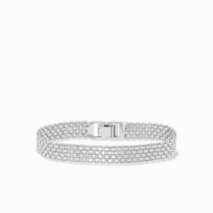 Mini mesh chain bracelet-Blue Hand Home