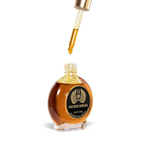 SACRED SERUM Organic Face Oil-Blue Hand Home