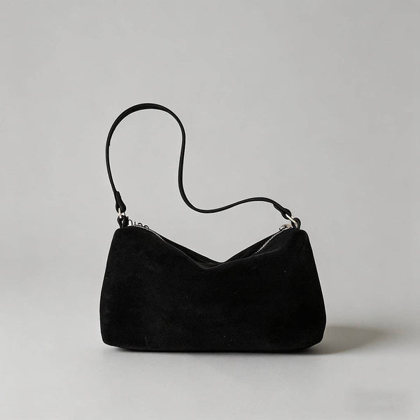 Vintage Suede Shoulder Bag