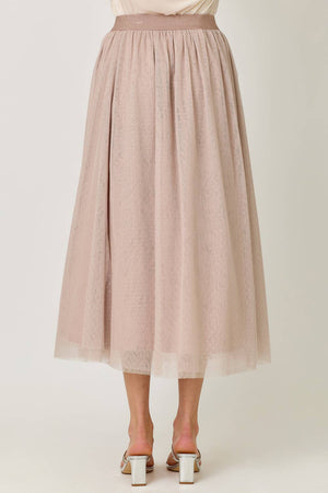 61286 Sparklet Tulle Skirt-Blue Hand Home