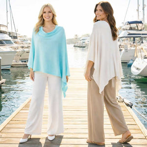 8672 - Cashmere Feel Ponchos
