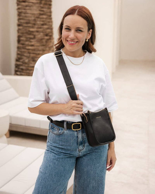 Crossbody Bag - Black | Parker