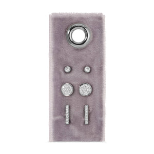 Pave Velvet Stud Gift Set-Blue Hand Home