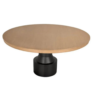 60″ Round Dining Table-Noir Furniture-Blue Hand Home