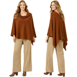 8672 - Cashmere Feel Ponchos