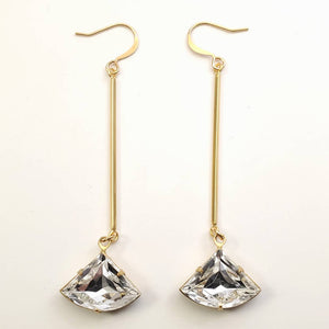 Vintage Glass Crystal Drops-Blue Hand Home