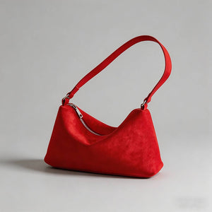 Vintage Suede Shoulder Bag