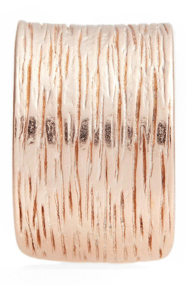 Elegant Brushed Finish Ring for Modern Style: Gold-Blue Hand Home