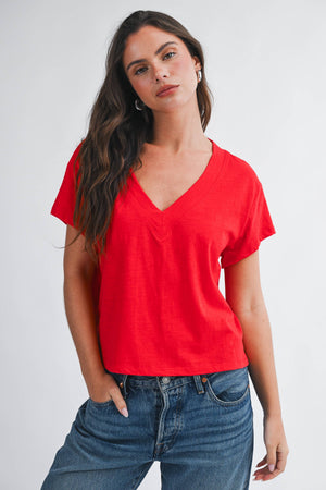 8281dk Til V-Neck Baby Top 3