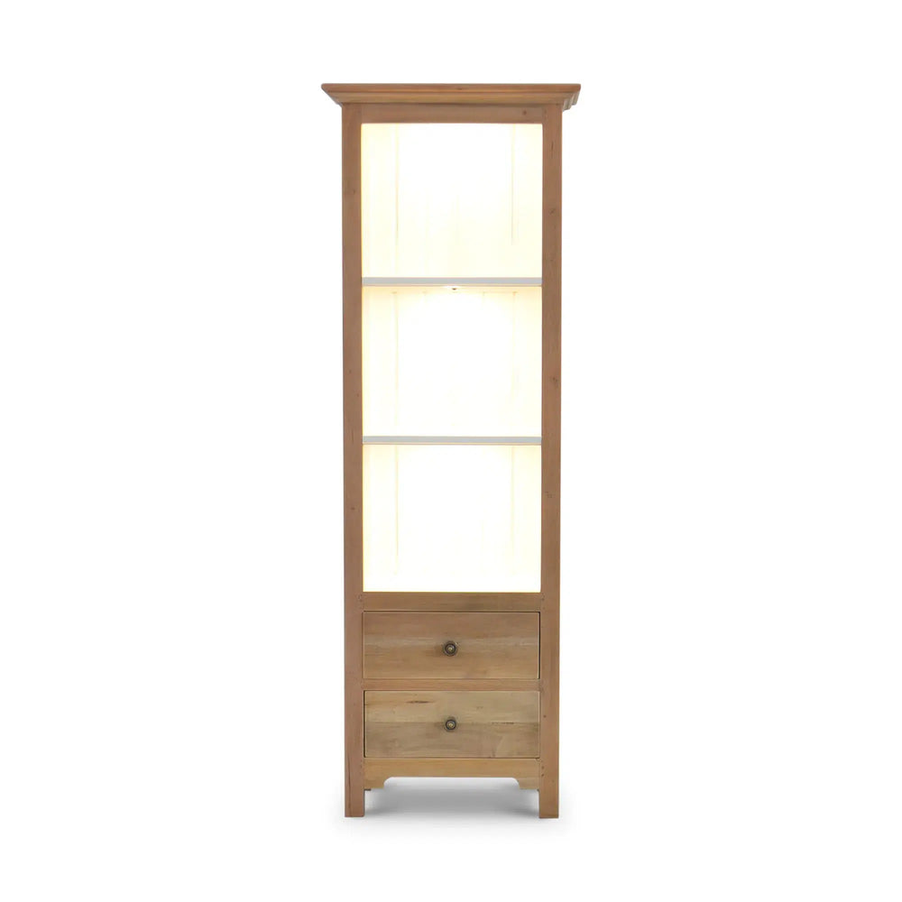 Aries Bookcase w/o Door w/ 3 LED-Blue Hand Home