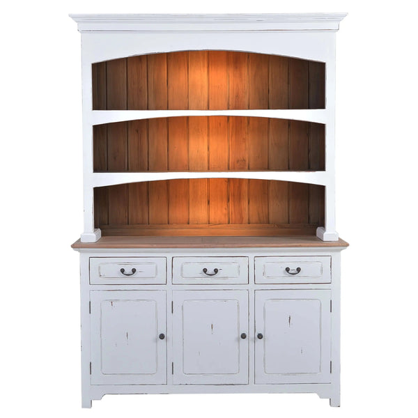 Aries Open Hutch w/ 3 LED-Blue Hand Home