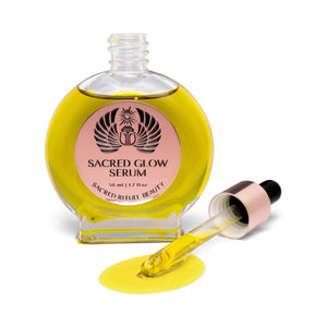 SACRED GLOW SERUM Organic Face Oil-Blue Hand Home