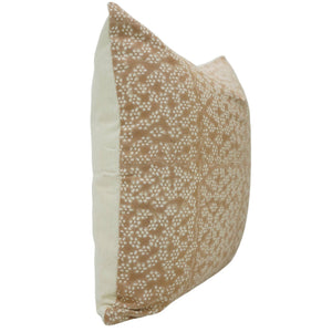 Bohemian Print Duck Canvas Pillow Cover - Ola Vrishti-Blue Hand Home