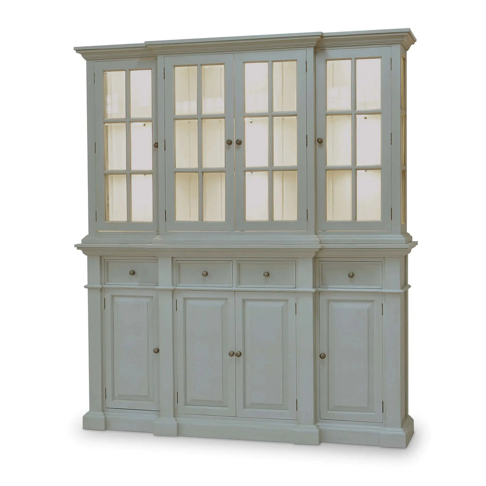 Genoa Hutch w/ 9 LED-Blue Hand Home