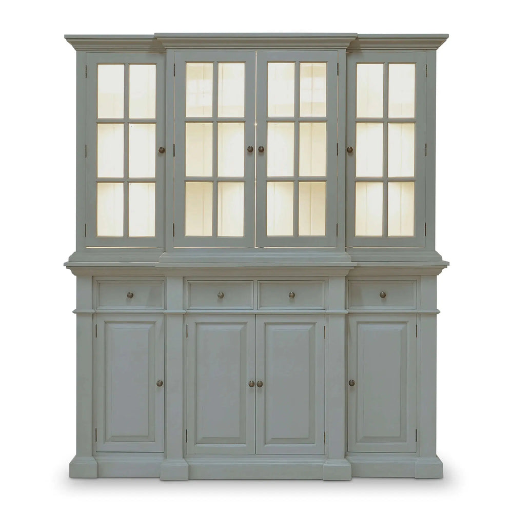 Genoa Hutch w/ 9 LED-Blue Hand Home