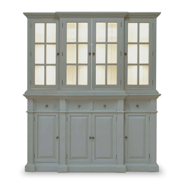 Genoa Hutch w/ 9 LED-Blue Hand Home